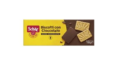 Печенье с шоколадом (Biscotti con cioccolato) без глютена, 150 г.Schar