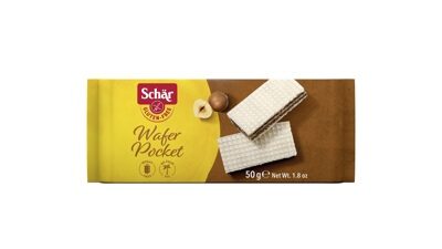 Батончик вафельный (Wafer pocket) без глютена, 50 г.Schar